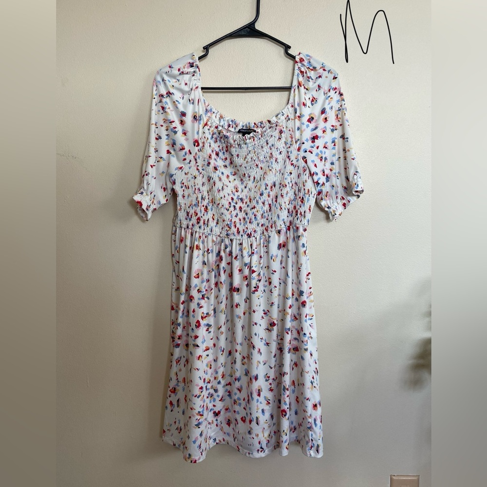 Confetti patterned dress new